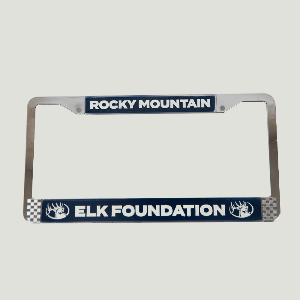 RMEF License Plate Frame