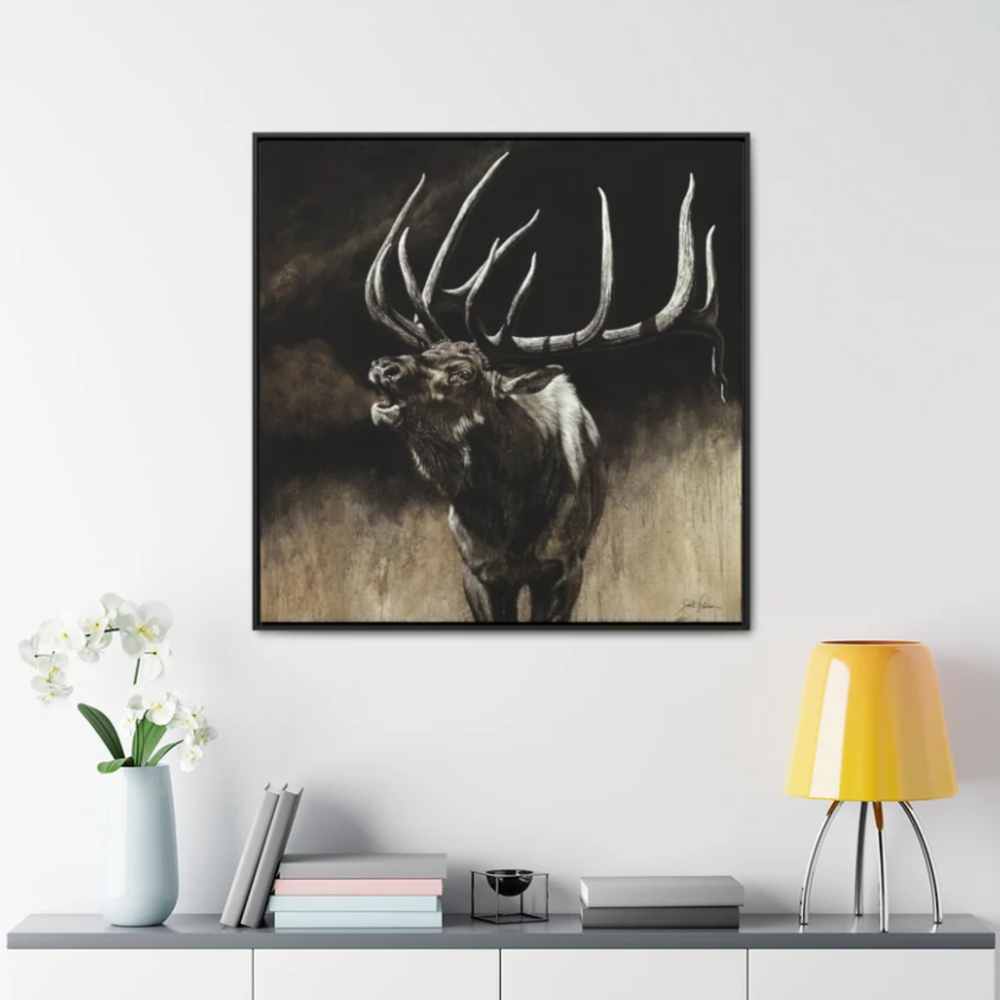 Call of the Wild Framed Canvas