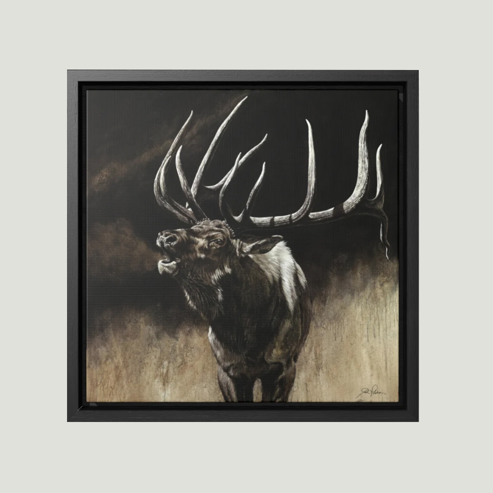 Call of the Wild Framed Canvas